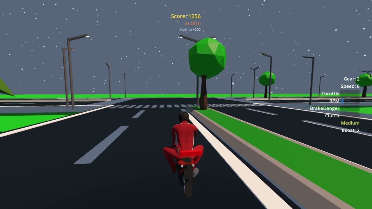 Dank Nooner Devlog - Motorcycle Player Controller update 4