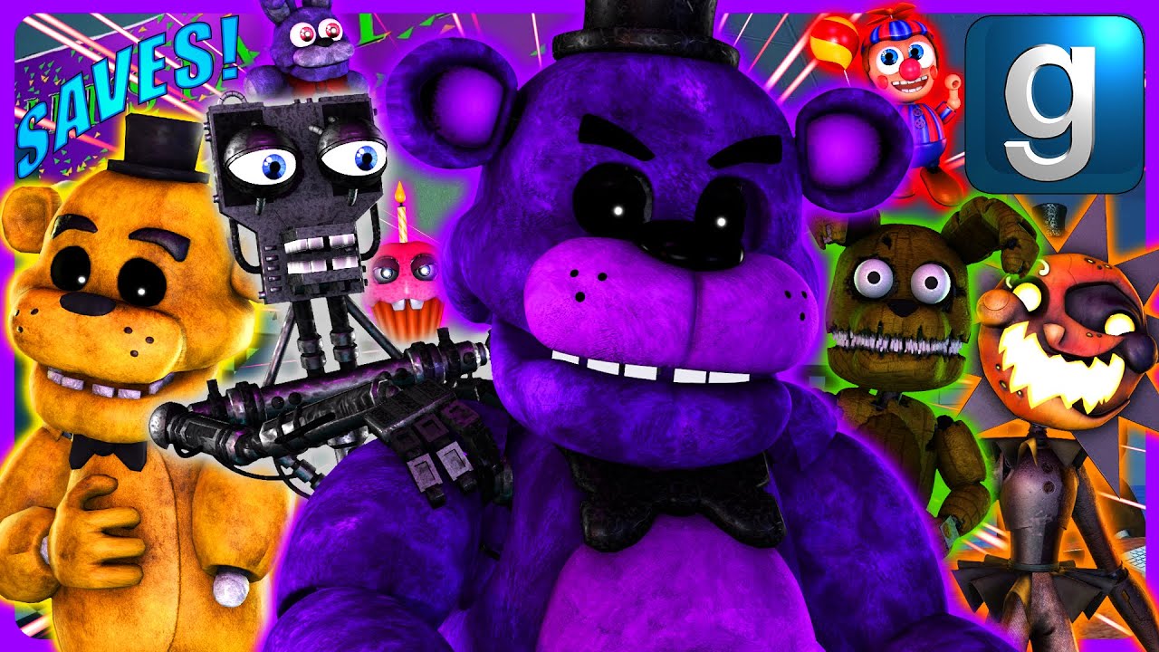 Gmod FNAF | Going On Random FNAF Saves! [Part 9]