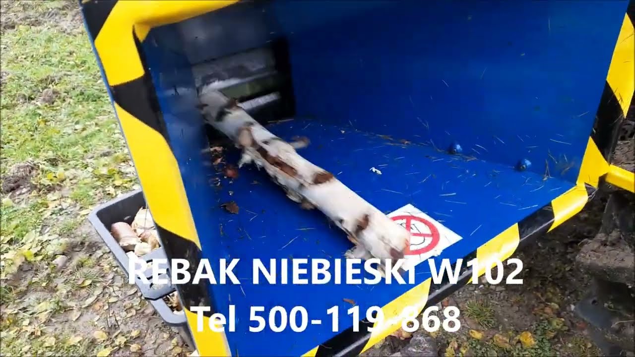 REBAK W102 niebieski + URSUS C360     nie remet ziko urban stepkovac holzhacker do gałęzi tani opał