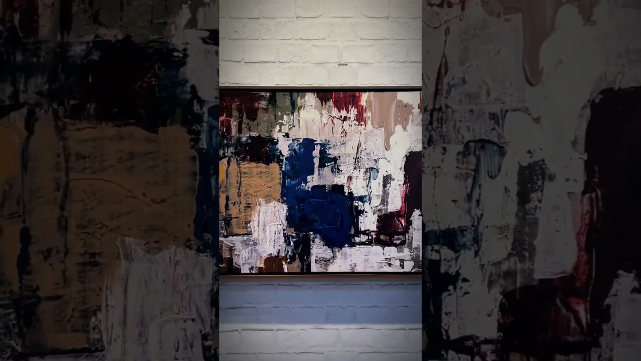 Quadro decorativo Abstrato Tons Terrosos Pintura Art&iacute;stisca - Quadros Brasil Artes que Transformam