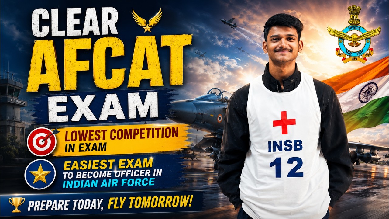 AFCAT Strategy 2026 ✈️ | How I Would Prepare to Clear in First Attempt🔥#afcat #iaf