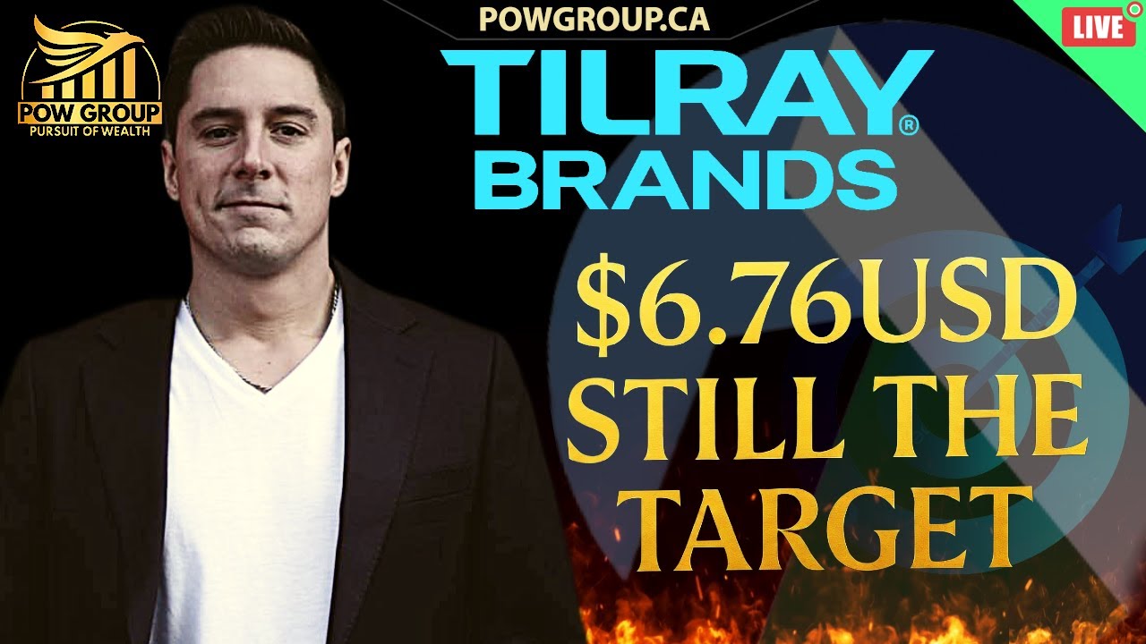 [LIVE] Tilray Brands: Reverse Split Day & Still Targeting $6.76USD