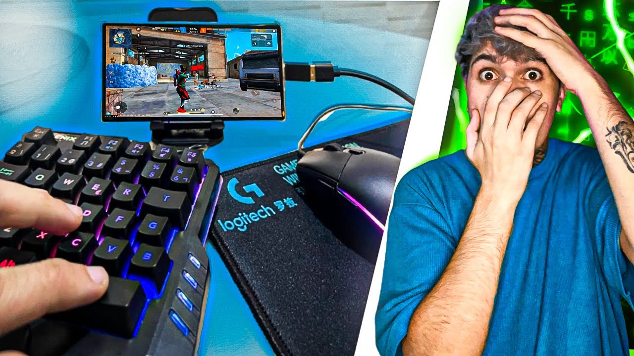 CONVERT&Iacute; mi CELULAR en una PC GAMER 😨&iexcl;Parezco hacker!☠️