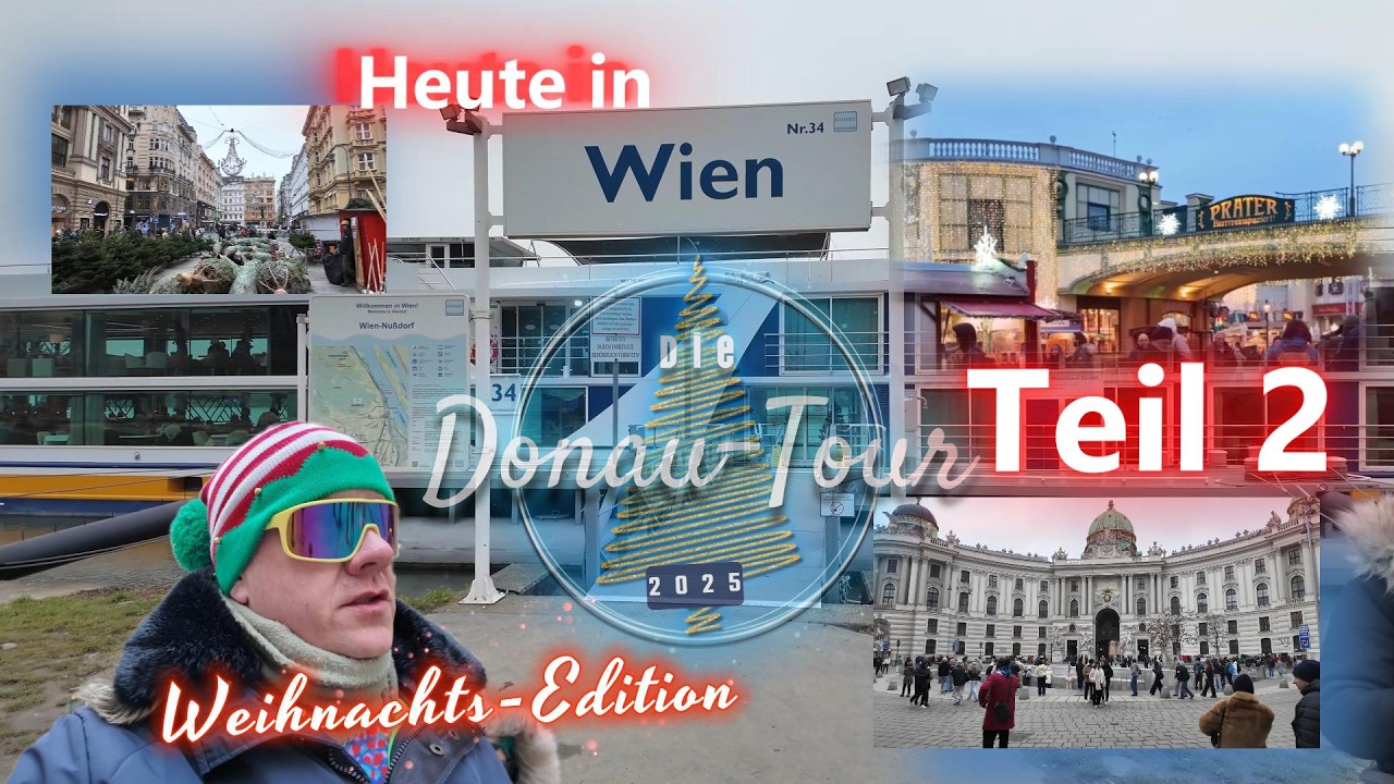 Adventsreise 2025 – Teil 2 - Flusskreuzfahrt auf der Donau mit 1AVista - Wien