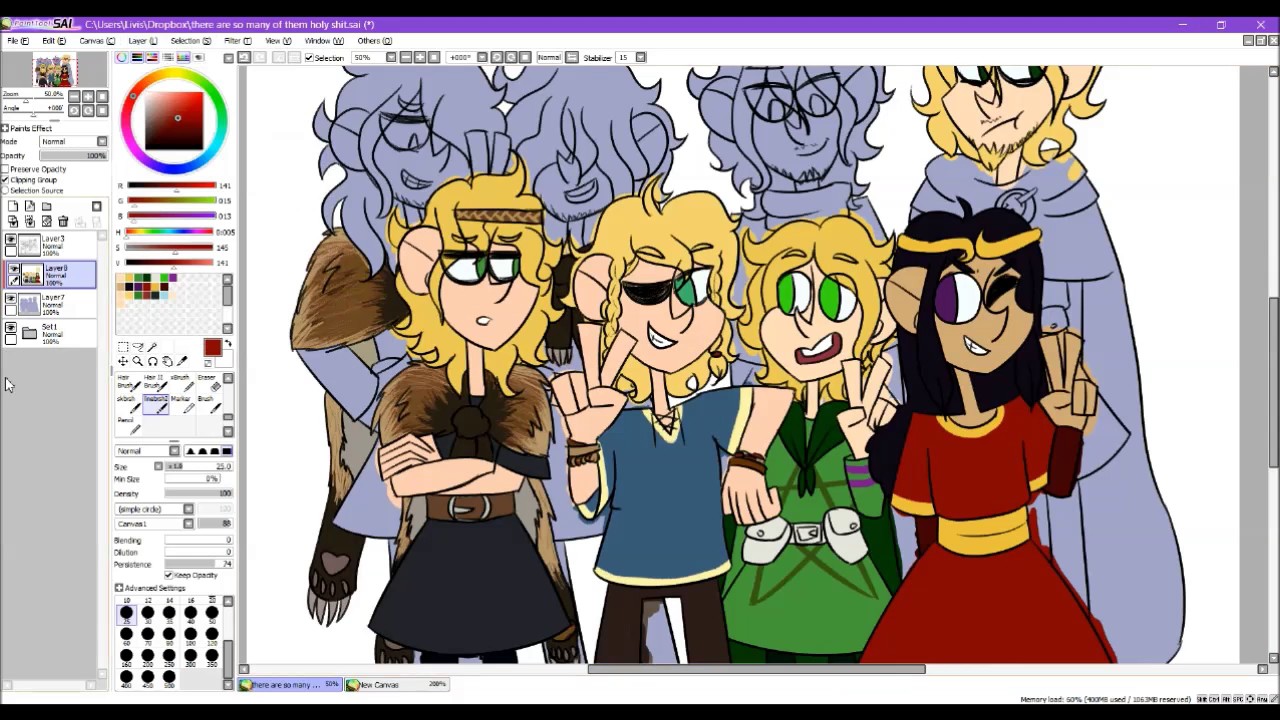 [13+] [OLD] Septimus Heap - Heap Siblings Speedpaint