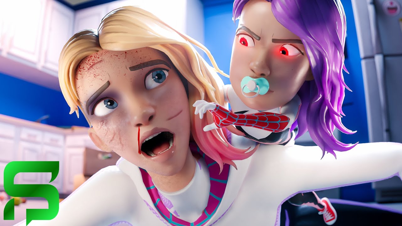 Spider-Gwen has an EVIL DAUGHTER.... Fortnite Season 4