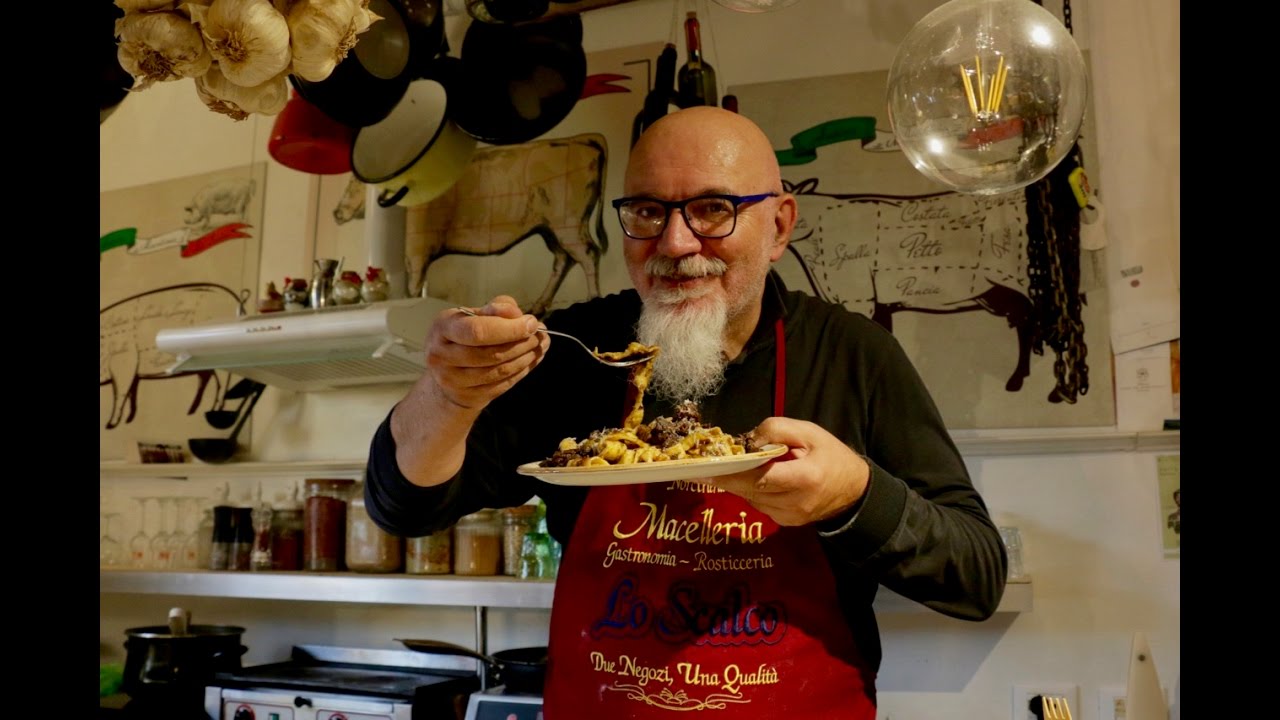 How to Make Pappardelle with Wild Boar Ragù | Pasta Grannies