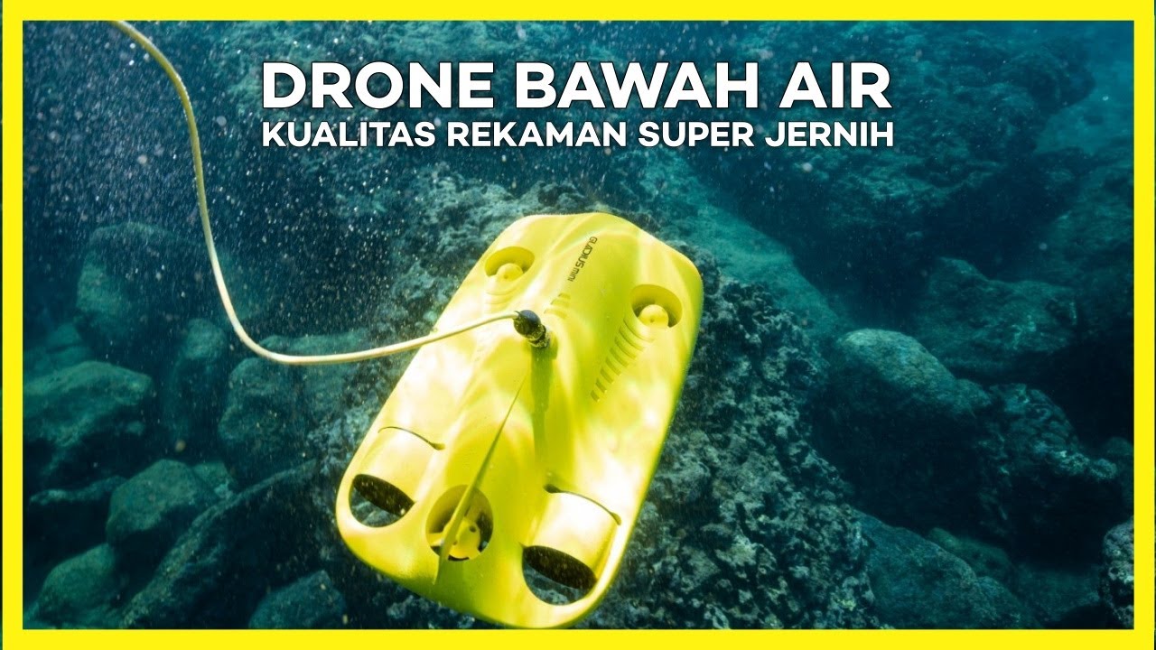 10 DRONE BAWAH AIR TERBAIK PALING CANGGIH 🔥 | ROV Kamera 4K Super Bening !