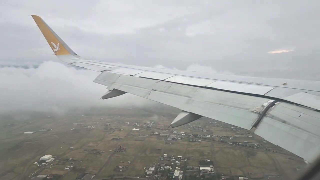 Pegasus A320neo landing at Tbilisi Airport