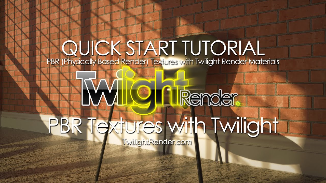 PBR Materials in TwilightRender (using Specular Bump or Normal Maps)