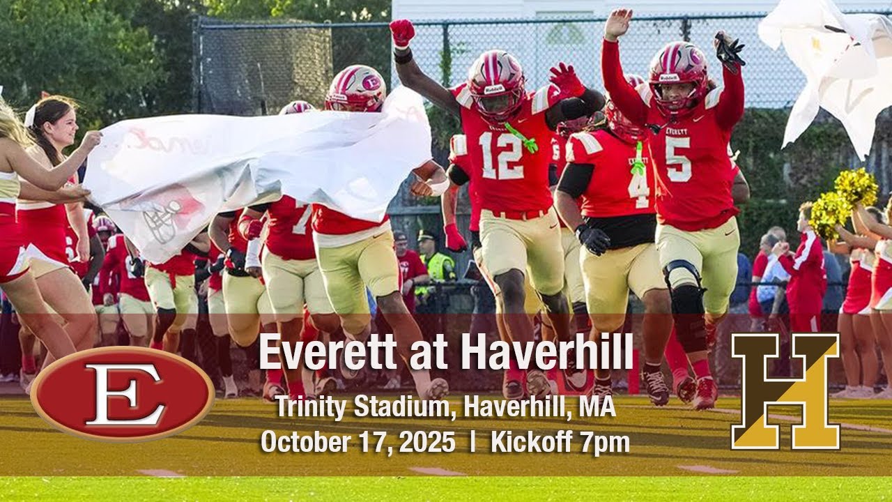 Everett (MA) Crimson Tide Football vs Haverhill: October 17th, 2025
