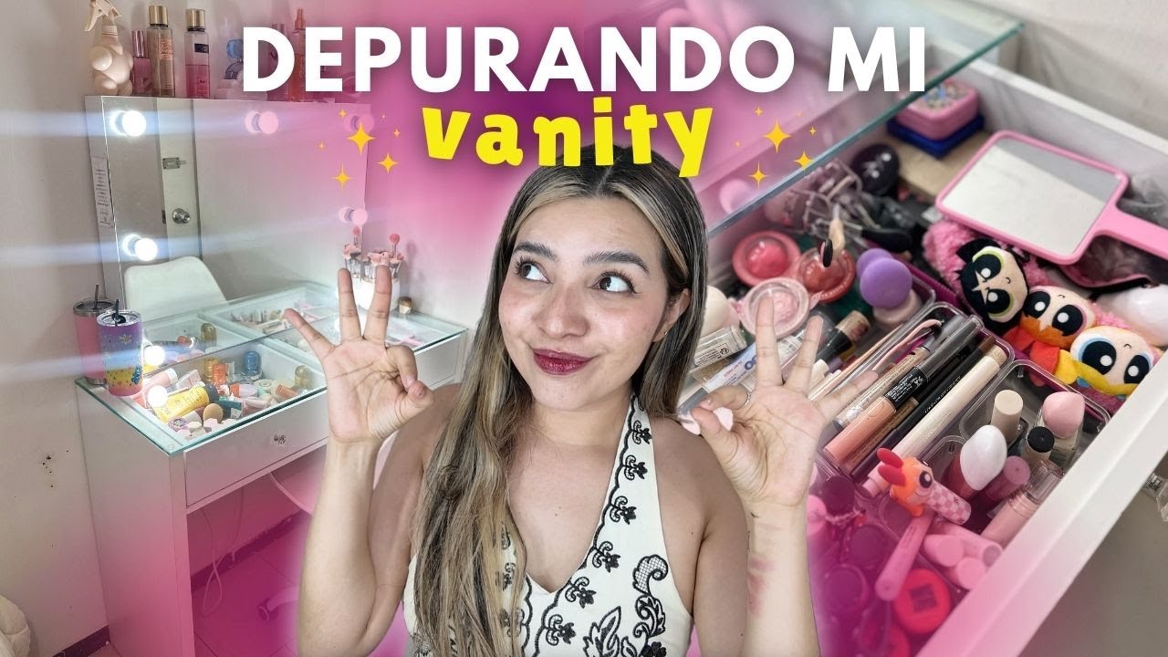 Limpiando y organizando TODO mi VANITY mientras te platico cosas que a nadie le importan...💞