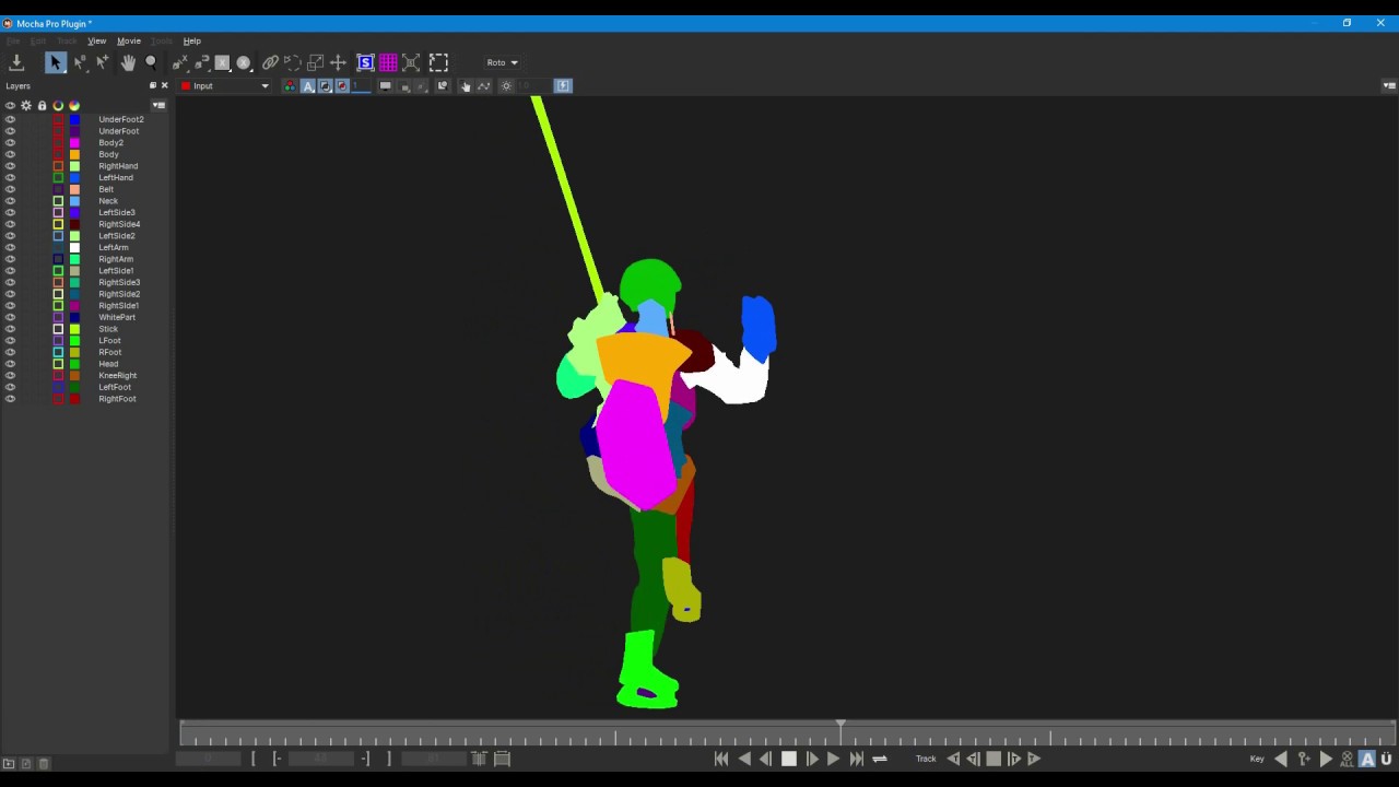 Rotoscoping with Mocha Pro 2019 and After Effects CC 2018