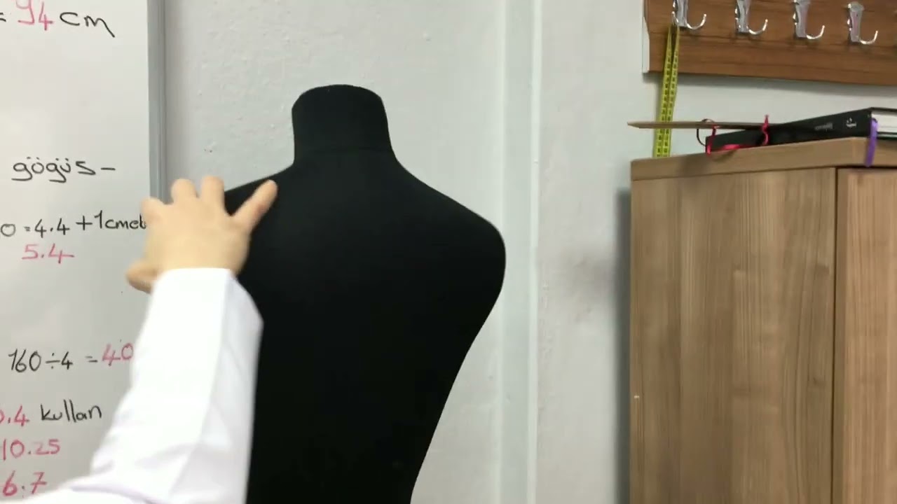 Temel beden kalıbı ölçü alma formül hesaplama