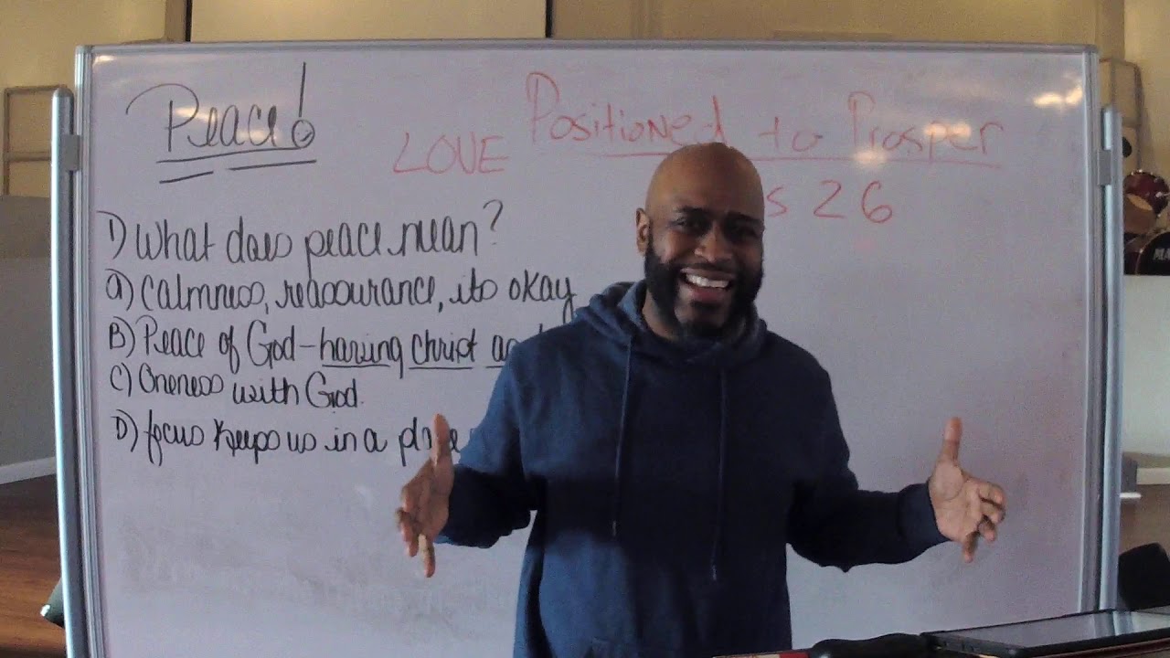 Bible Study Isaiah 26 by Pastor Andre Mitchell