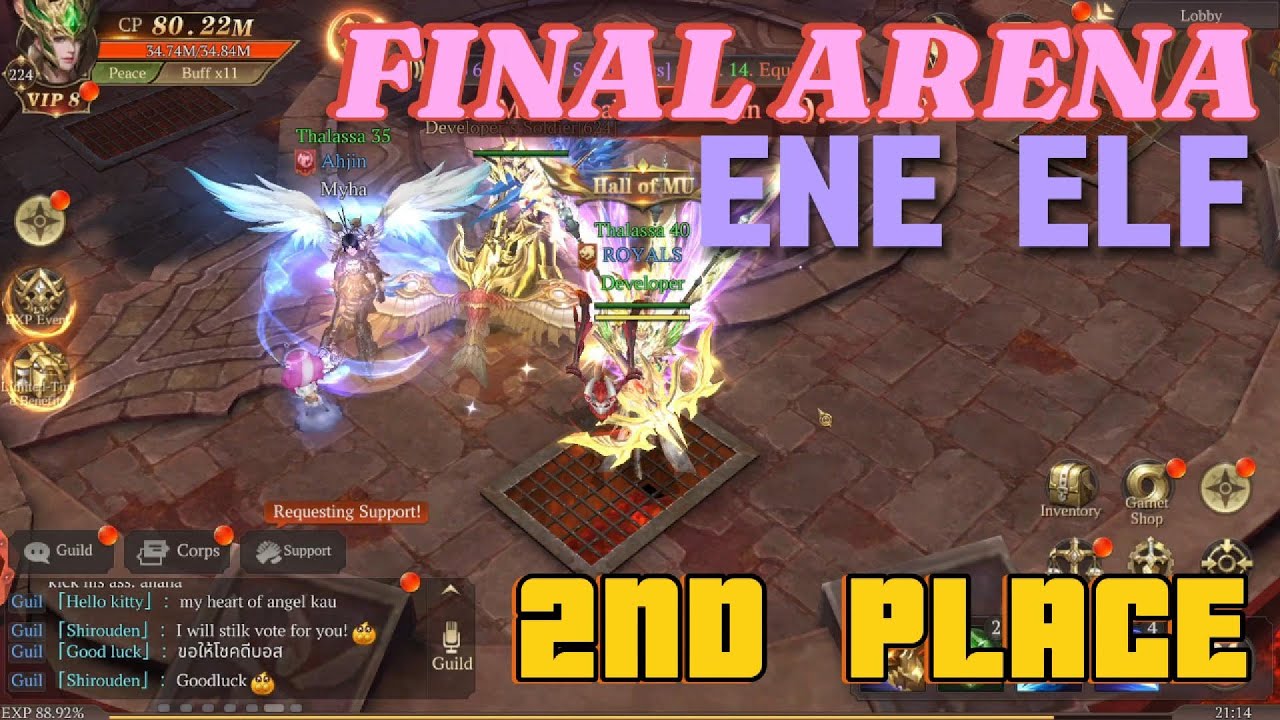 FINAL ARENA VIRGO | MU DARK EPOCH | ENE ELF [2ND PLACE]