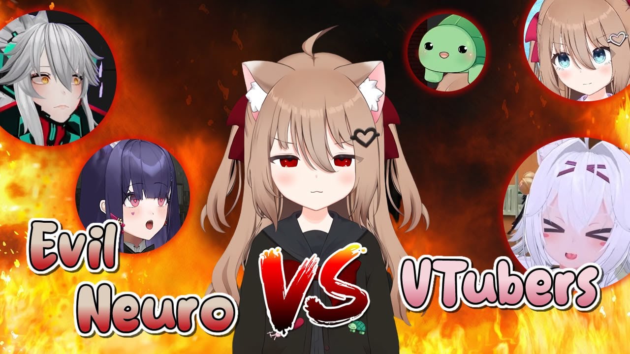 毫不客氣的言語攻擊！Evil的五大聯動直播精華【Evil Neuro】【Numi】【Filian】【Layna】【Zentreya】【Vedal】【Neuro-sama】