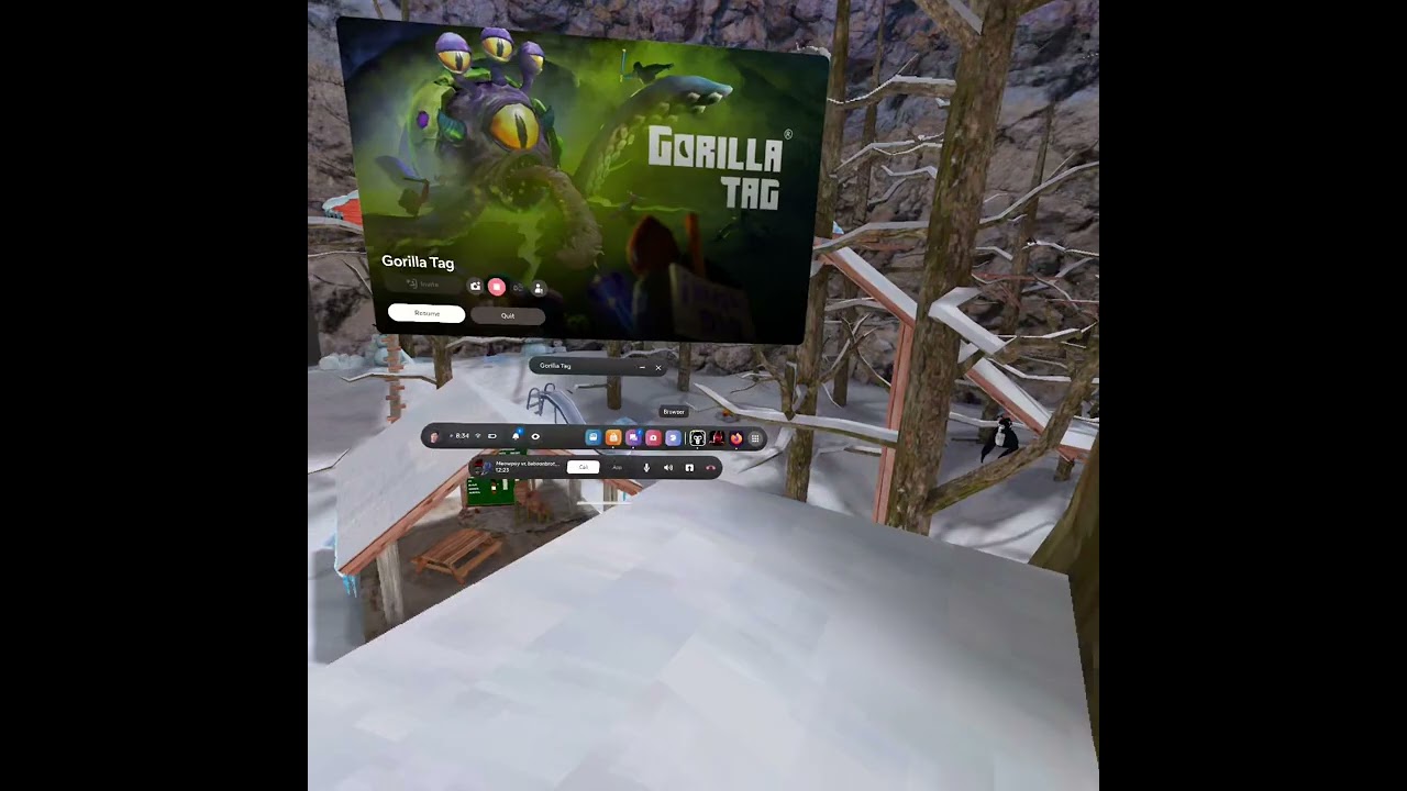 Playin some gorilla tag pls subscribe im bad