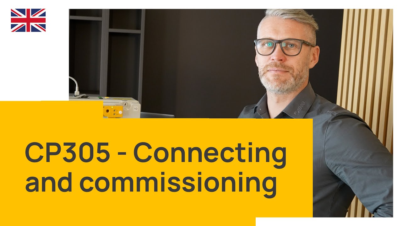 How to connect and commission the CP305 (UHD)