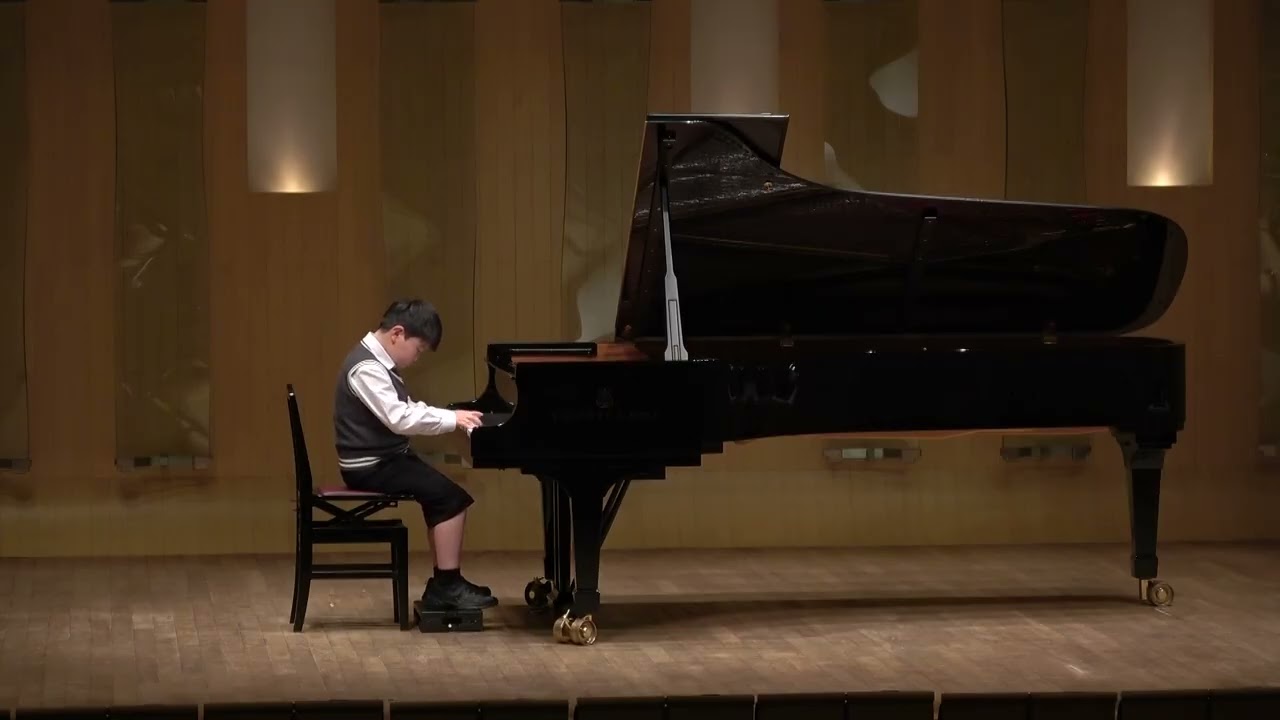 2026年2月日本バッハコンクール全国大会 金賞🥇ベスト賞✨　J.S.Bach：Invention No.8 in F Major BWV779【小3 ピアノ演奏】