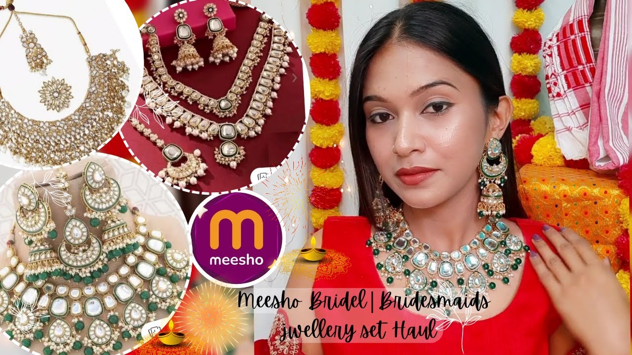 *Huge *MEESHO Bridal/Non bridal jewellery set haul /Ft.misspurni