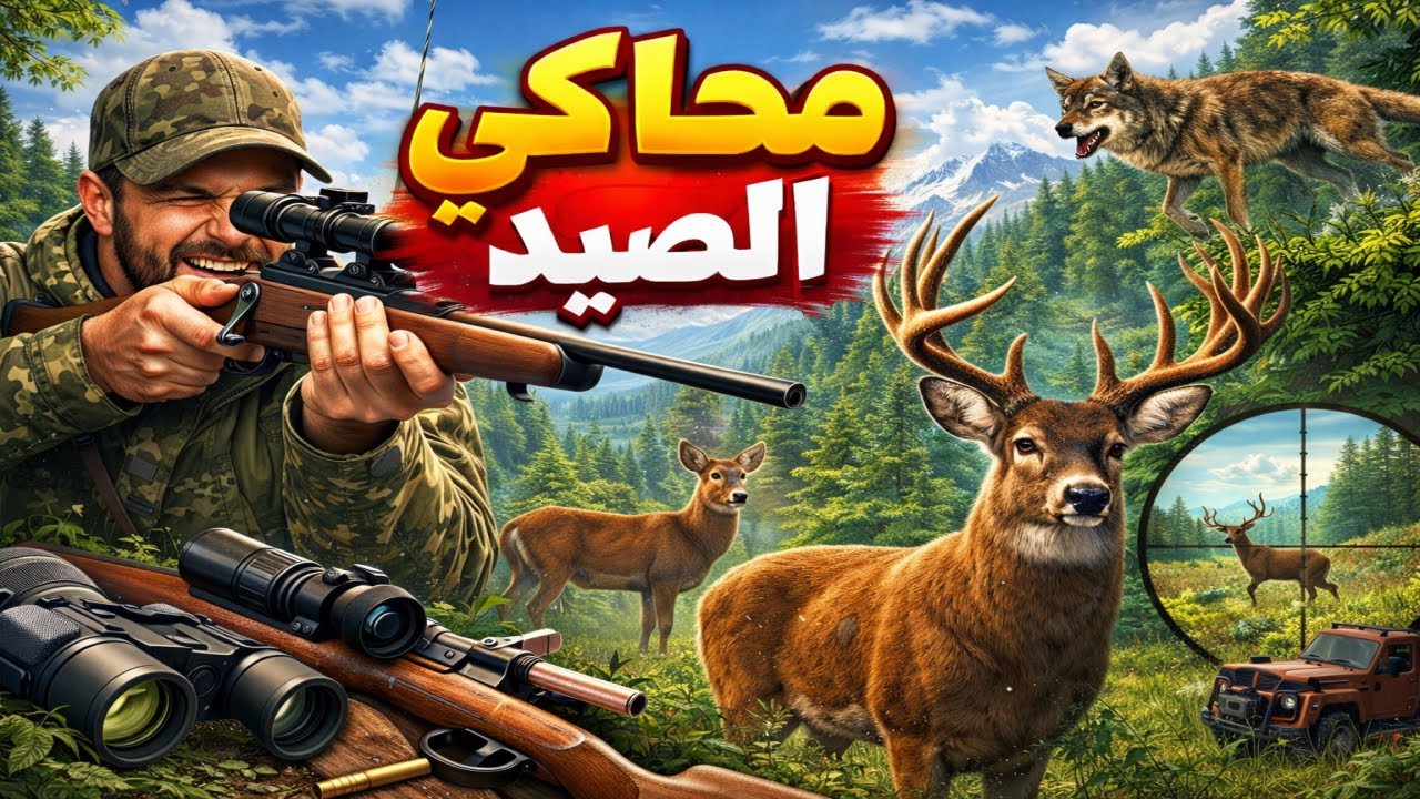 محاكي الصيد the hunter