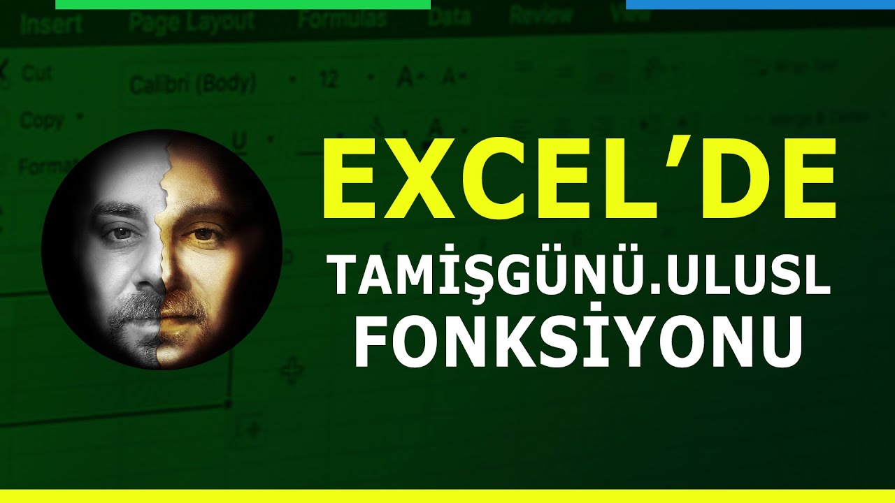 Tamişgünü.Ulusl (Networkdays.Intl) fonksiyonu kullanımı | Excel Dersleri