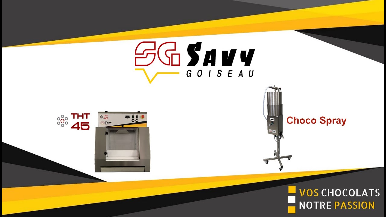 Enrobage de sucre pétillant avec TURBINE THT et CHOCOSPRAY