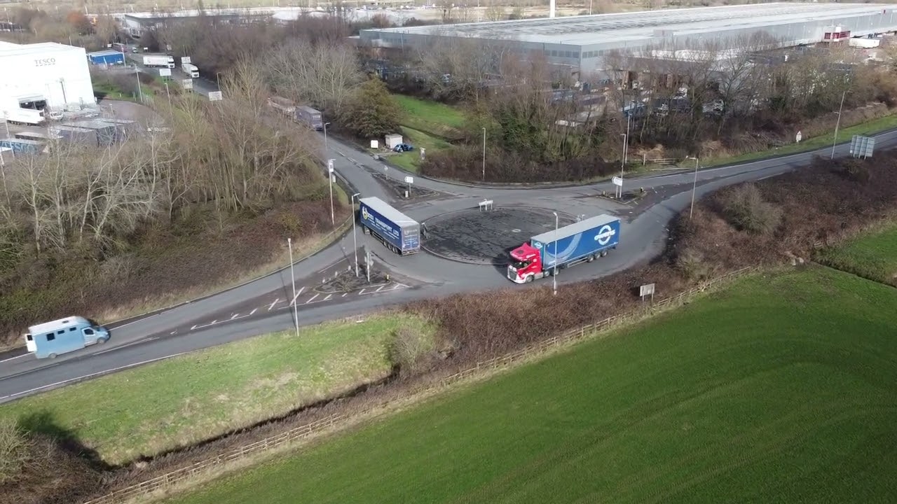 Trucking Compilation #5 -Welsh Drones Trucking - #truck #trucking #trucker