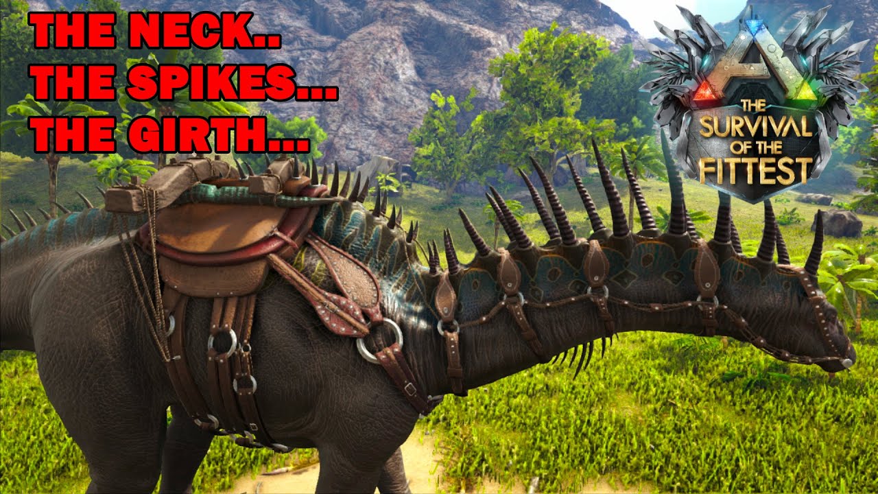 SAUROPOD POWER? ARK: The Survival of the Fittest Gameplay Highlights #02 - Replay Commentary