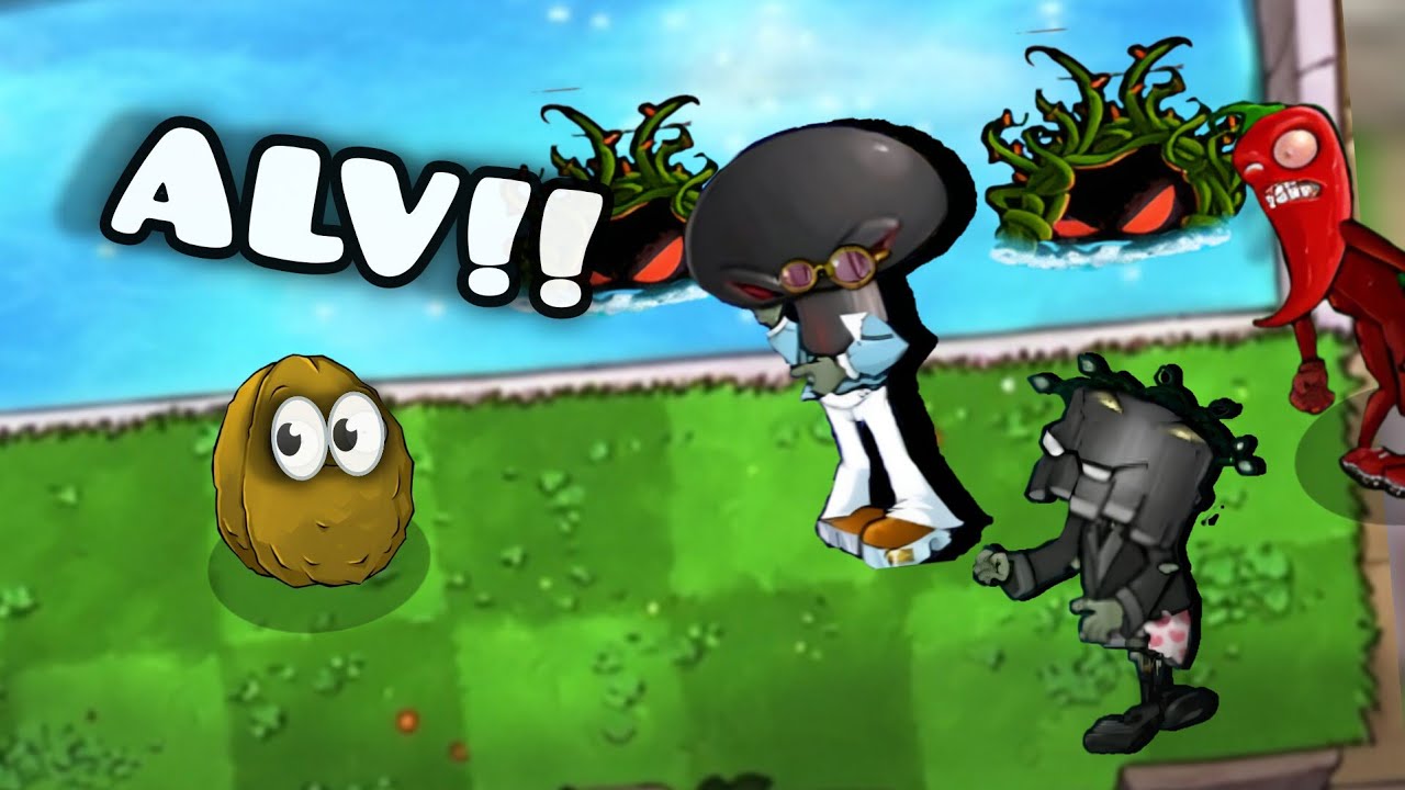 Completando PvZ pero TODOS los ZOMBIES son VEGEZOMBIES!!😨😨 
