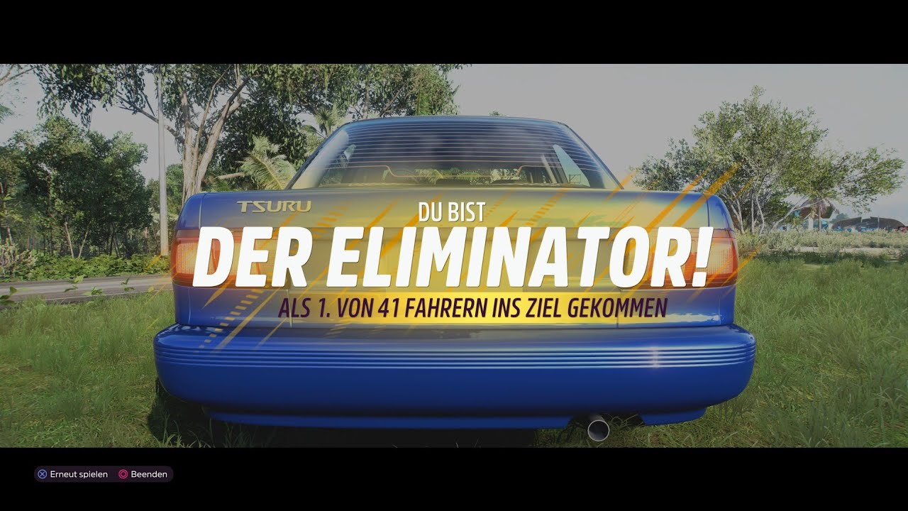 Forza Horizon 5 #348 win with Level 1 Car in Forza Eliminator on PS5