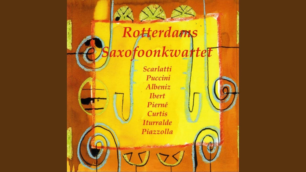 Trois Histoires: Bajo La Mesa (Arr. for Saxophone Quartet)
