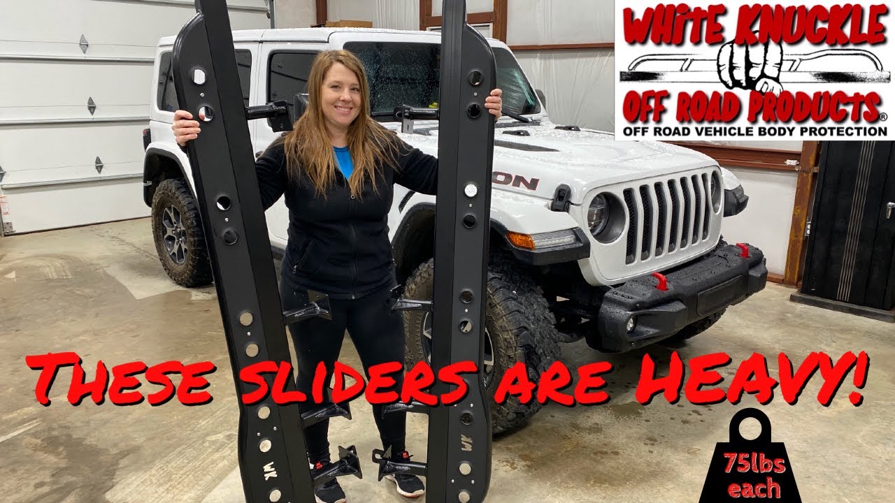 Installing White Knuckle Offroad rock sliders