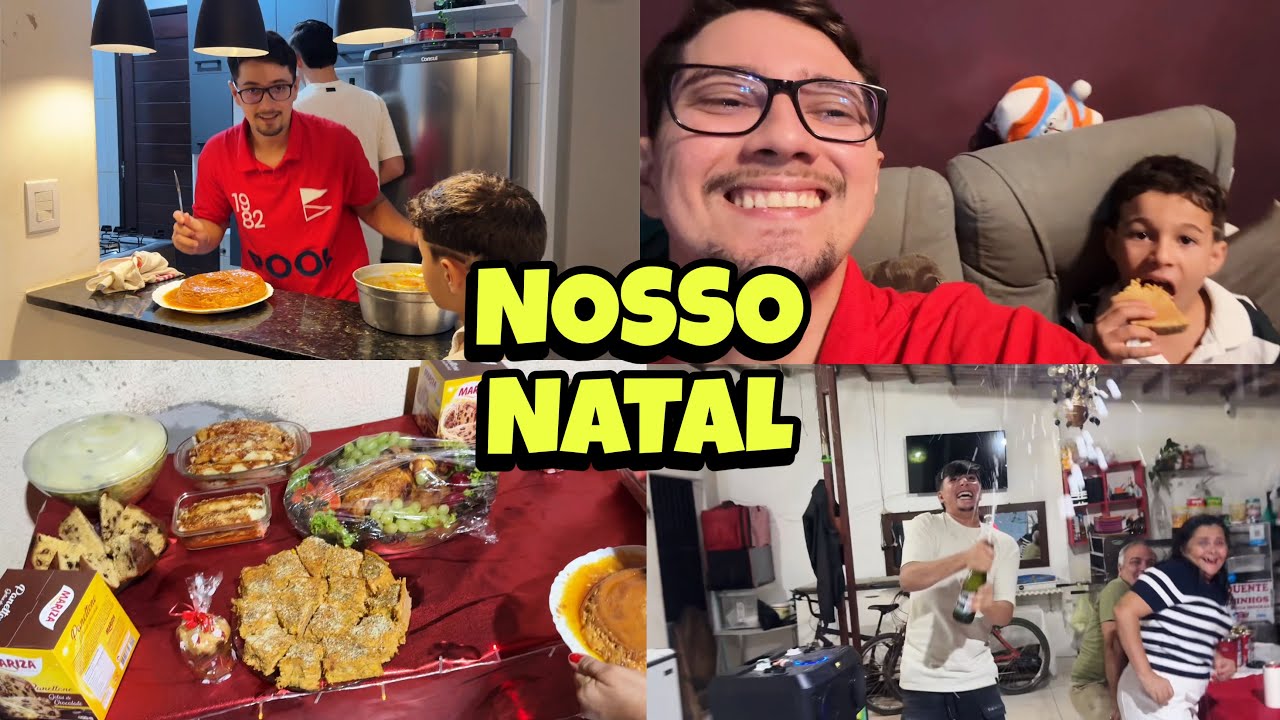 NOSSA NOITE DE NATAL EM FAMÍLIA