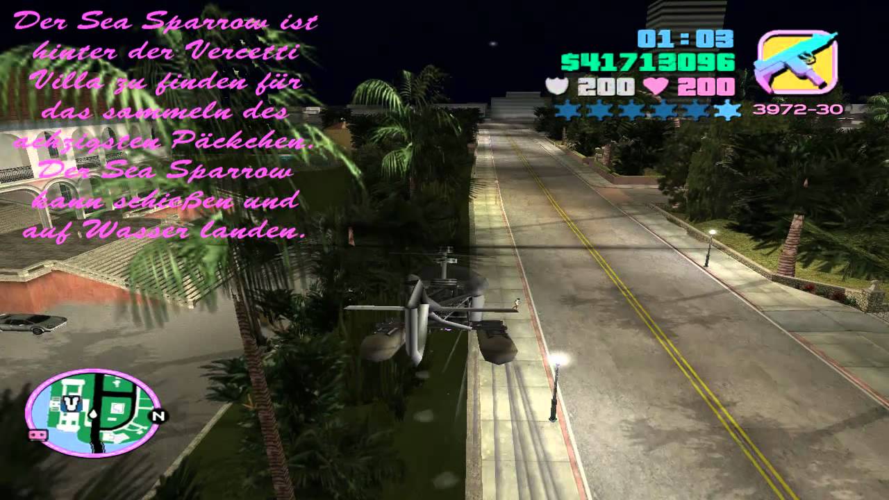 GTA Vice City Walkthrough #099 - Special Part: Belohnungen für 100% in GTA Vice City - (German)