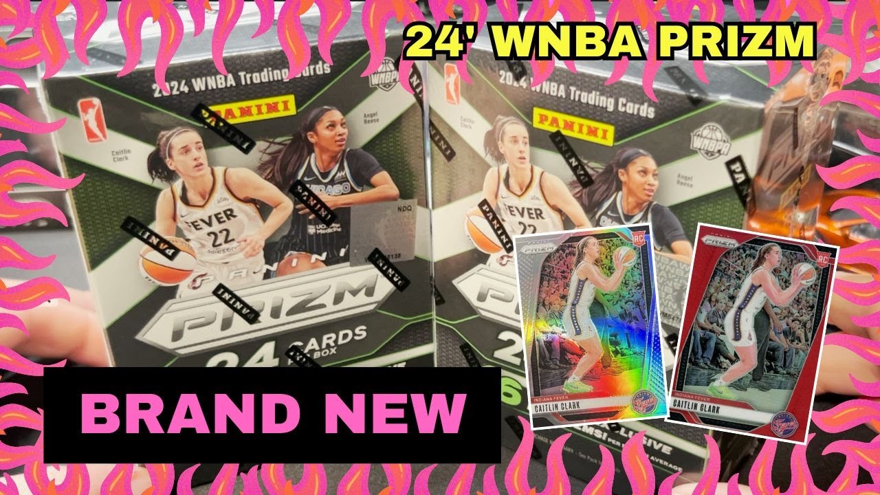 CAITLIN CLARK Rookie Card HUNT! 2024 Prizm WNBA Basketball BLASTER BOX Review!🏀