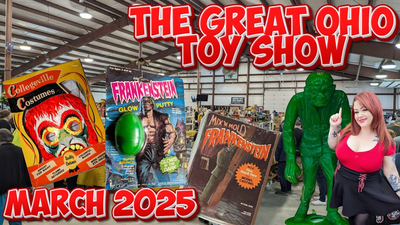 THE GREAT OHIO TOY SHOW - XENIA,OH - MARCH 2025
