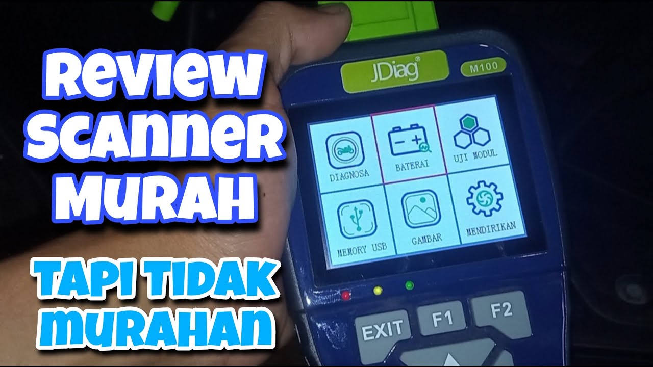 Review Lengkap Scanner Motor Injeksi Jdiag M100 Murah 1 Jutaan Dan Fitur-fiturnya