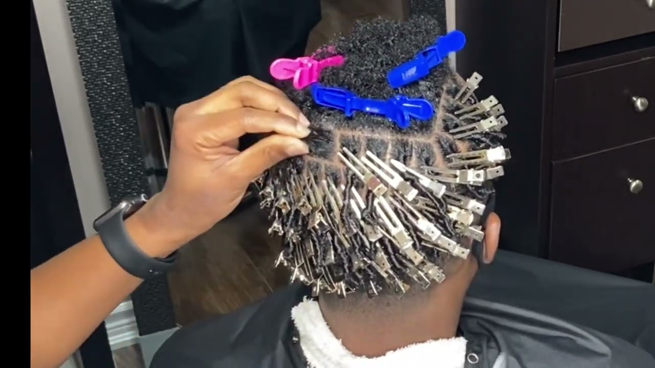 How to start dread on very short hair / Dread journey / How to part for fresh dread or locs / part 1