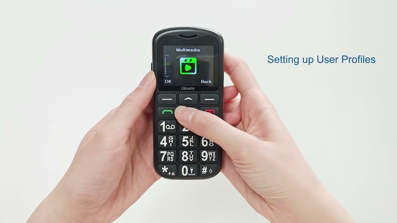 G180 Elderly Mobile Phone Product Operation Video