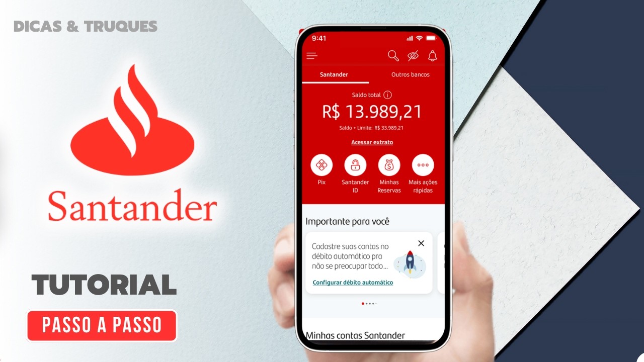 Como fazer a captura por QR CODE do ID de compras no App Santander