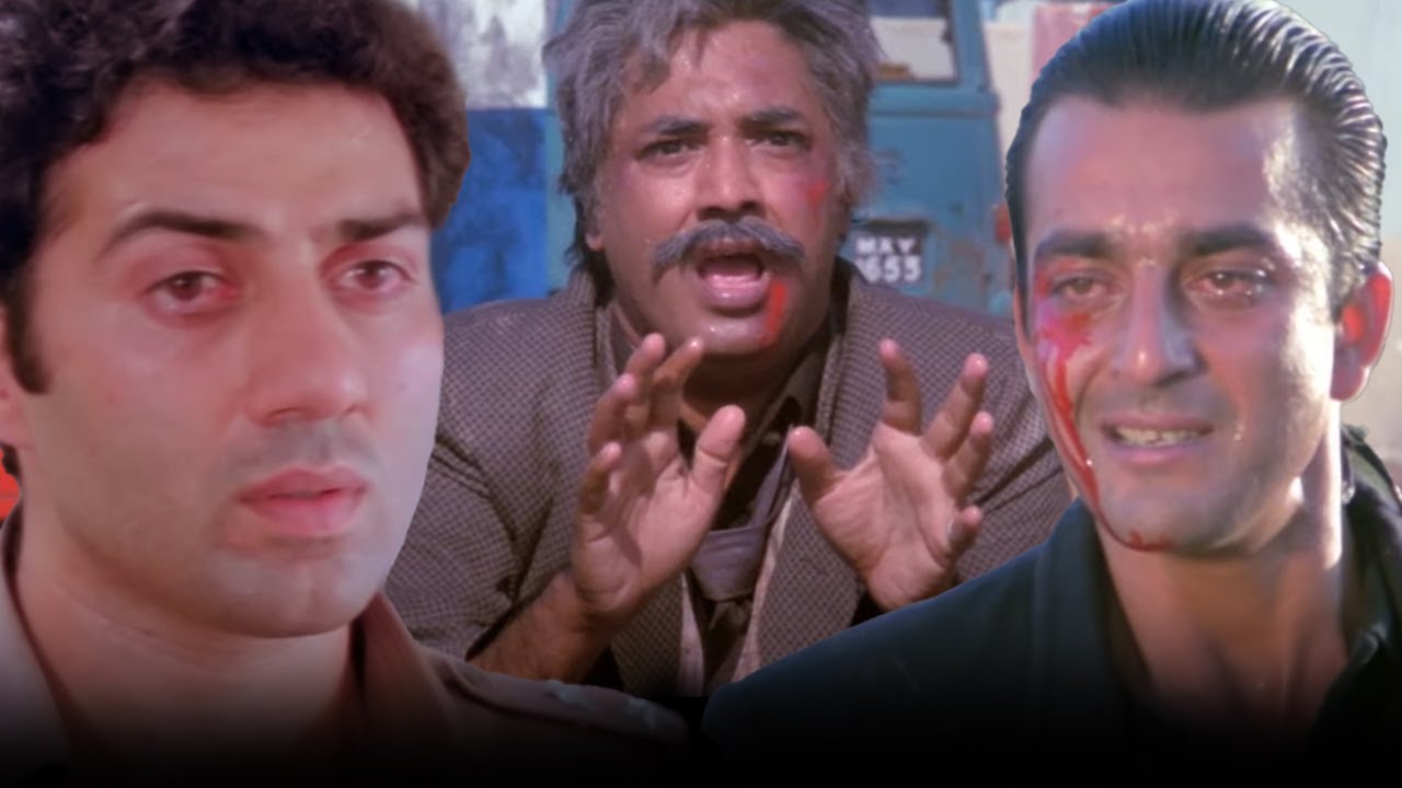 क्रोध मूवी का खतरनाक क्लाइमेक्स सीन | Sanjay Dutt, Sunny Deol | Kroadh Movie Ending Scene