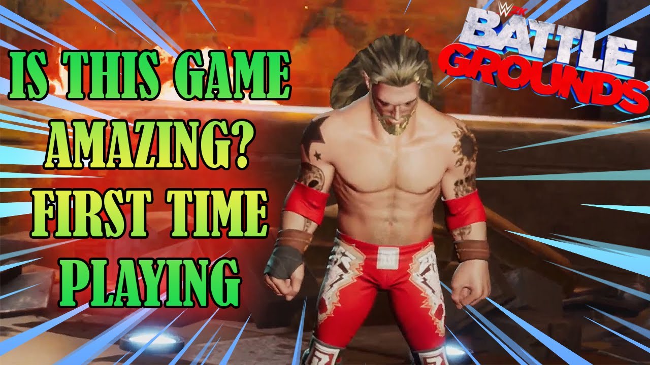 This Game Is REALLY Fun? | WWE 2K Battlegrounds First Time Playing