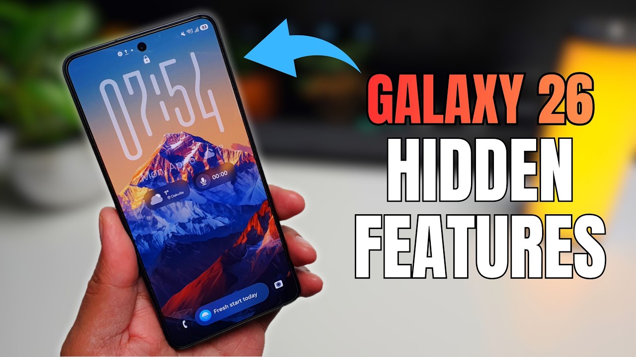 10 скрытых функций One UI 8.5 на Samsung Galaxy S26!