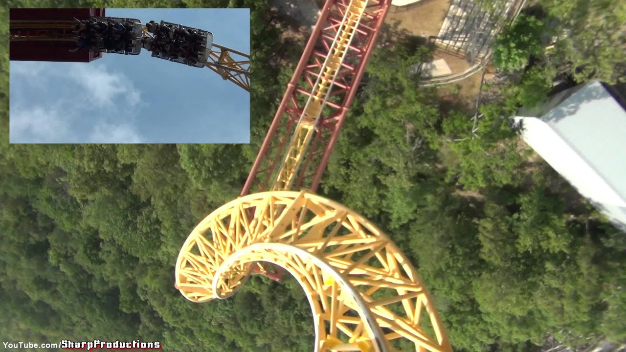 X Coaster (On-Ride) Magic Springs & Crystal Falls