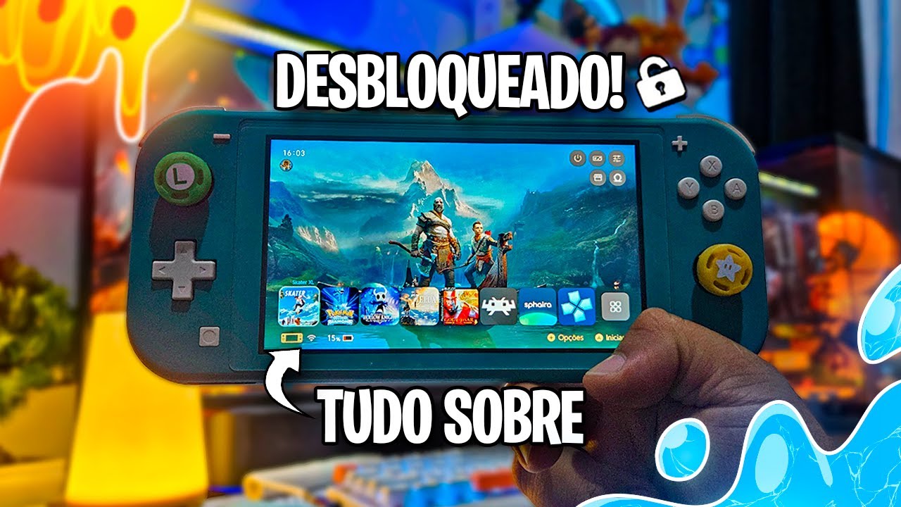 GUIA DEFINITIVO do Desbloqueio no Nintendo Switch em 2025! (Vale a Pena?)