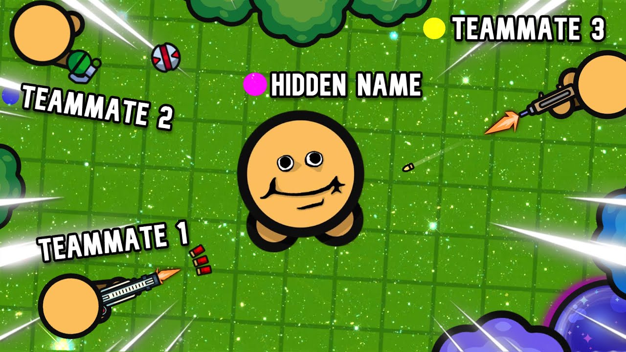 HIDDEN NAME Trolling in Zombsroyale Squads