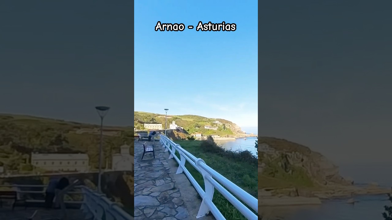 Playa de Arnao en Castrill&oacute;n Asturias