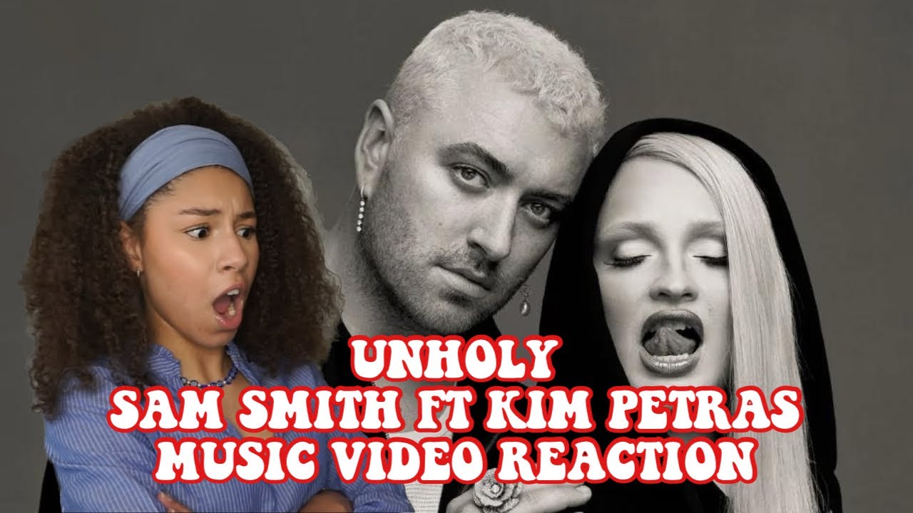 РЕАКЦИЯ НА ВИДЕОКЛИП UNHOLY SAM SMITH FT KIM PETRAS!! ✝️